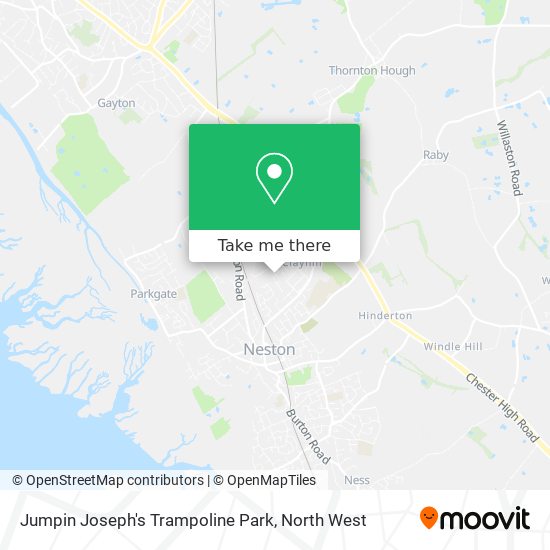 Jumpin Joseph's Trampoline Park map