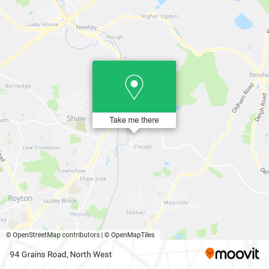 94 Grains Road map