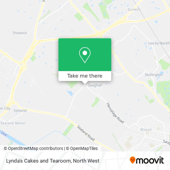 Lynda's Cakes and Tearoom map