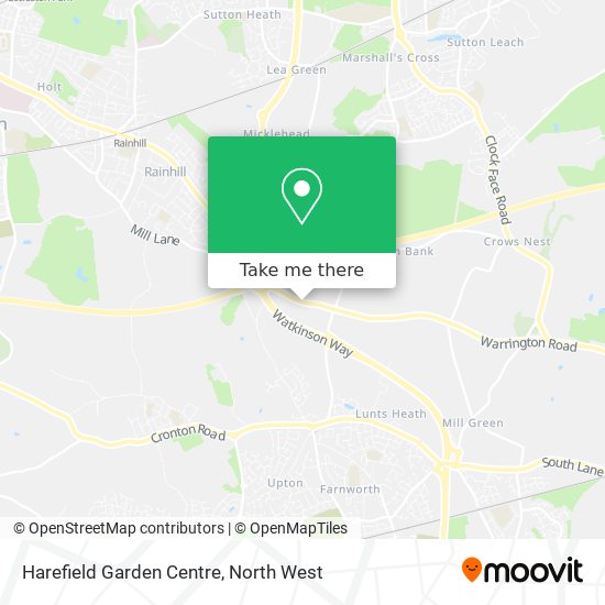 Harefield Garden Centre map