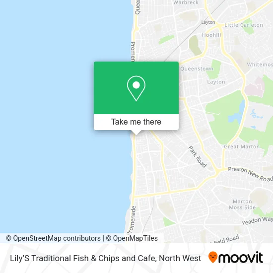 Lily’S Traditional Fish & Chips and Cafe map