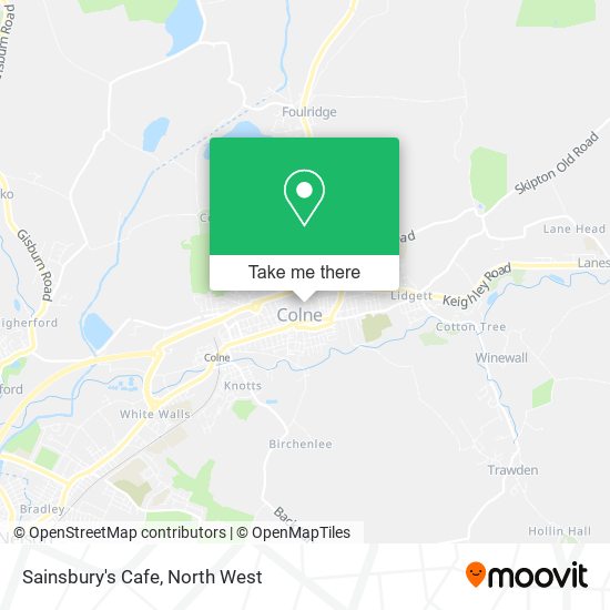 Sainsbury's Cafe map