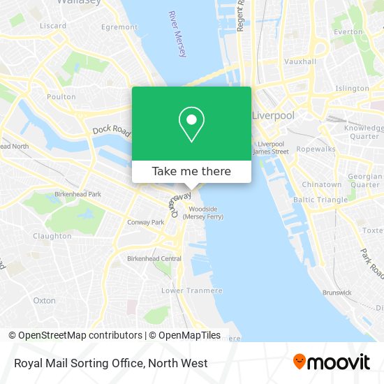 Royal Mail Sorting Office map