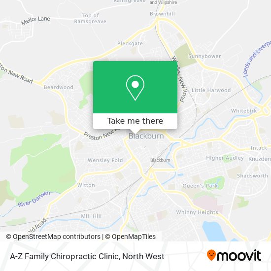 A-Z Family Chiropractic Clinic map