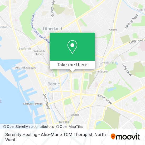 Serenity Healing - Alex-Marie TCM Therapist map