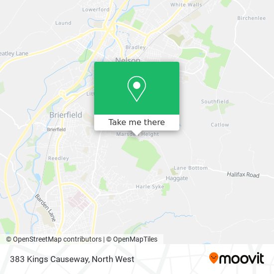 383 Kings Causeway map