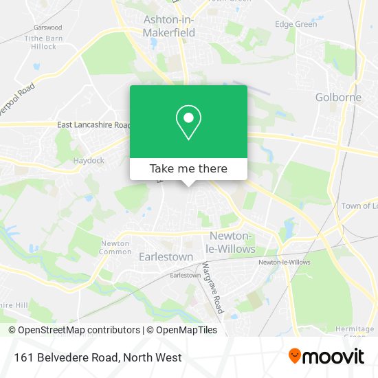 161 Belvedere Road map