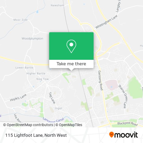 115 Lightfoot Lane map