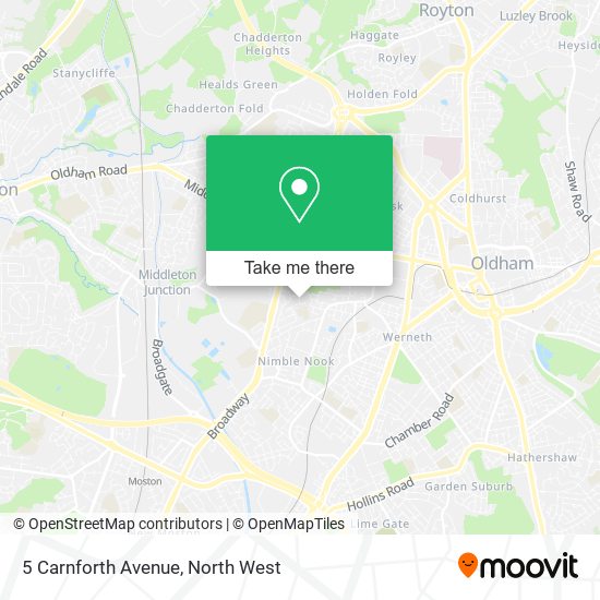 5 Carnforth Avenue map