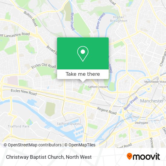 Christway Baptist Church map