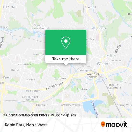Robin Park map