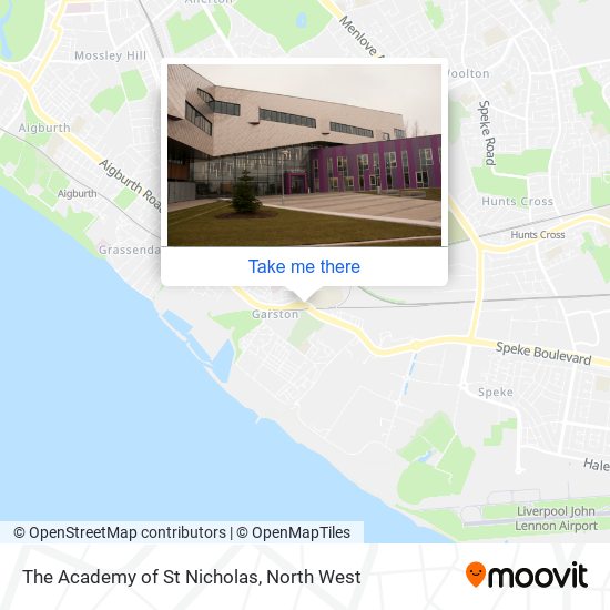 The Academy of St Nicholas map