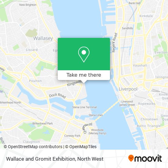Wallace and Gromit Exhibition map