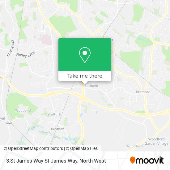 3,St James Way St James Way map