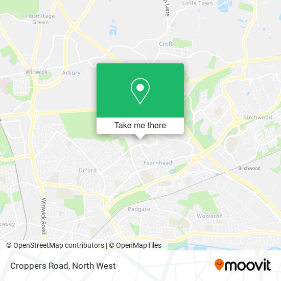Croppers Road map
