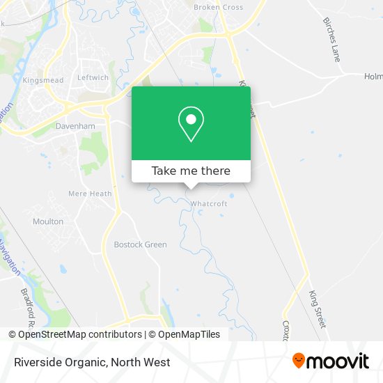 Riverside Organic map