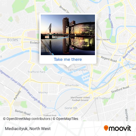 Mediacityuk map