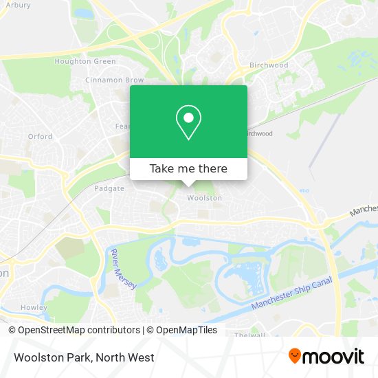 Woolston Park map