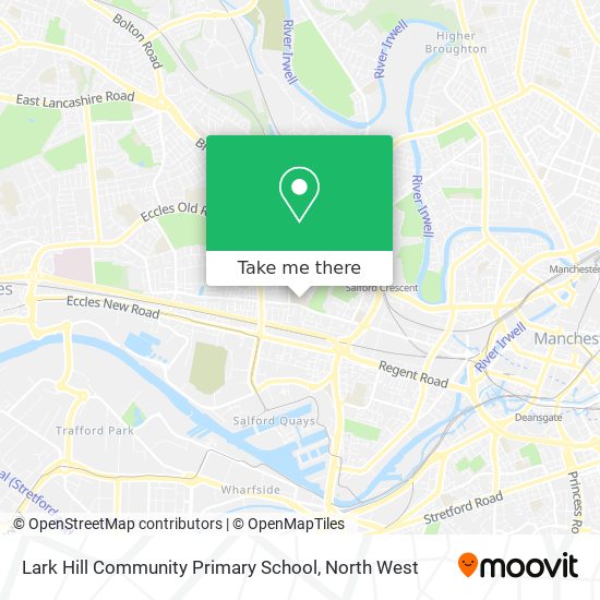 Lark Hill Community Primary School map