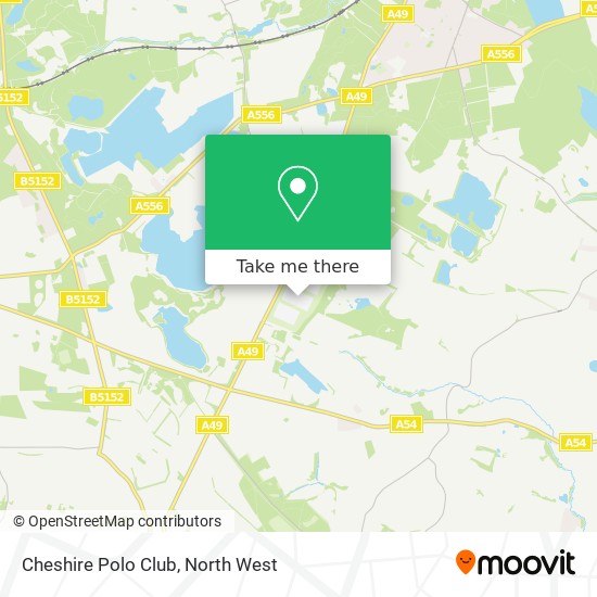 Cheshire Polo Club map