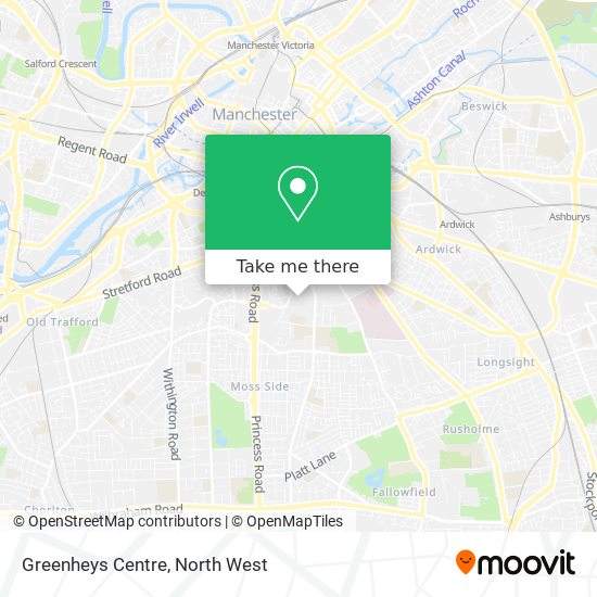 Greenheys Centre map