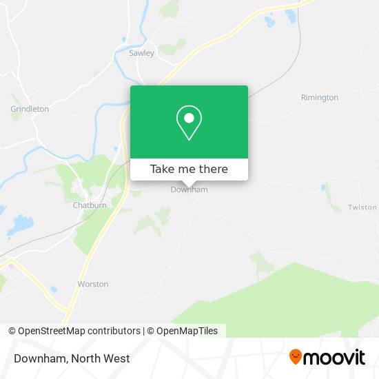 Downham map