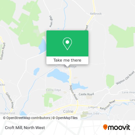 Croft Mill map
