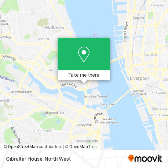 Gibraltar House map