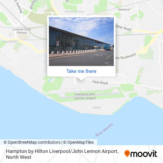 Hampton by Hilton Liverpool / John Lennon Airport map