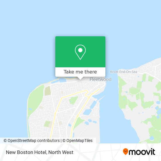 New Boston Hotel map