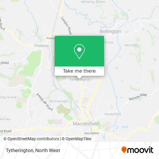 Tytherington map