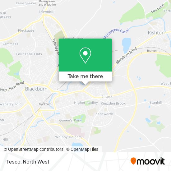 Tesco map