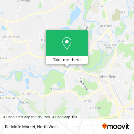 Radcliffe Market map