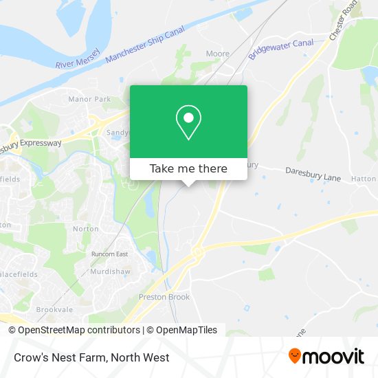 Crow's Nest Farm map
