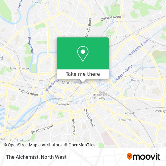 The Alchemist map