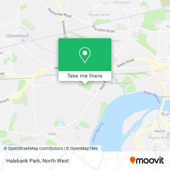 Halebank Park map