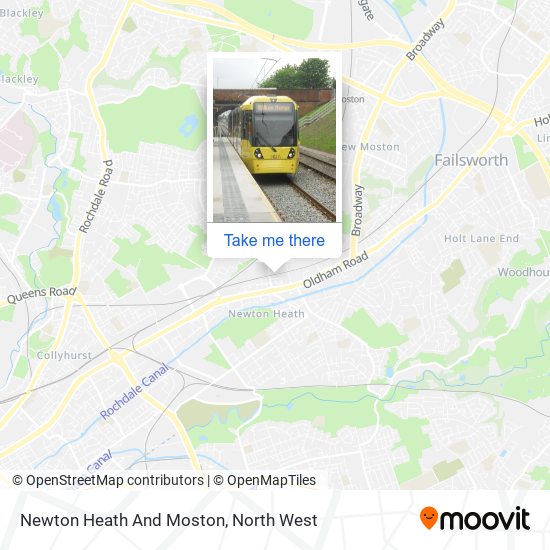 Newton Heath And Moston map