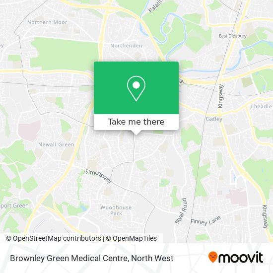 Brownley Green Medical Centre map