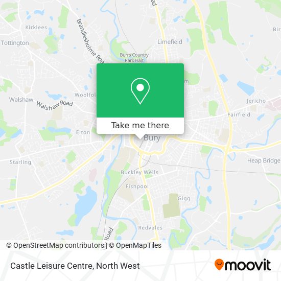 Castle Leisure Centre map