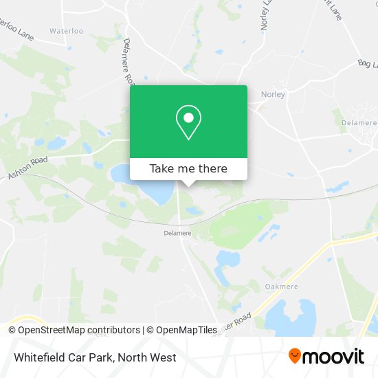 Whitefield Car Park map
