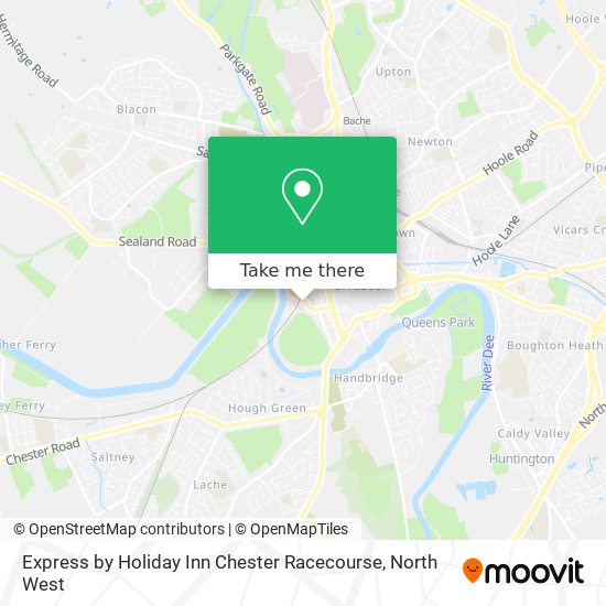 Express by Holiday Inn Chester Racecourse map