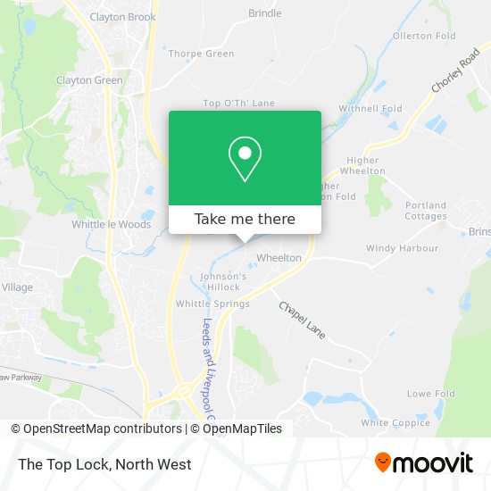 The Top Lock map