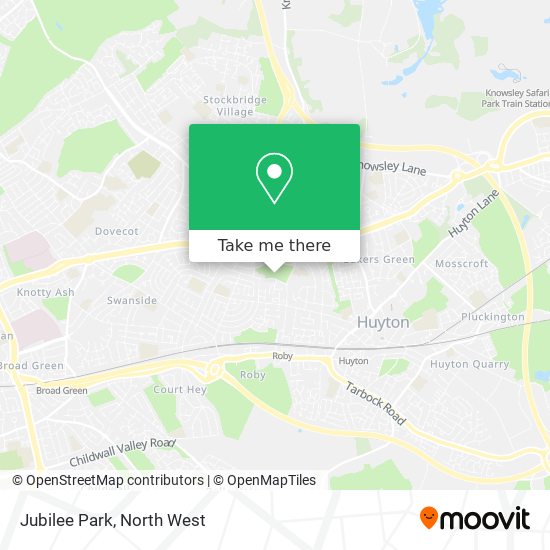 Jubilee Park map