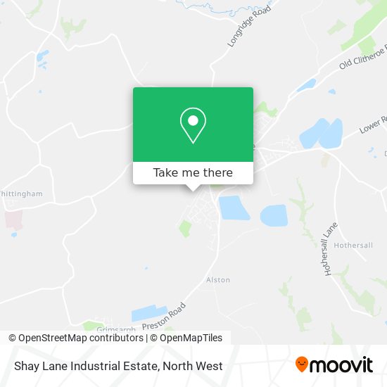 Shay Lane Industrial Estate map