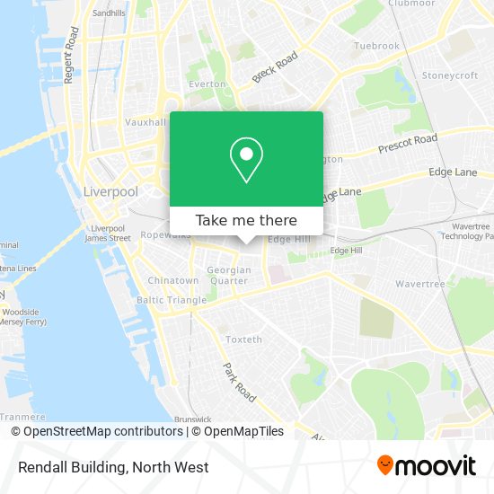 Rendall Building map