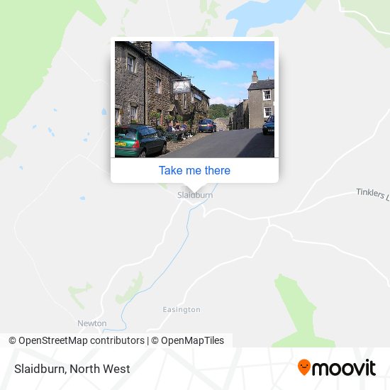 Slaidburn map