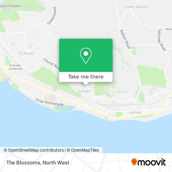 The Blossoms map