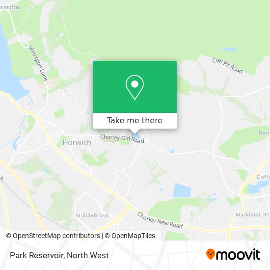 Park Reservoir map