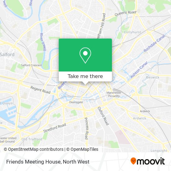 Friends Meeting House map