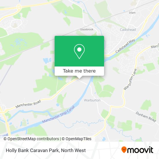 Holly Bank Caravan Park map